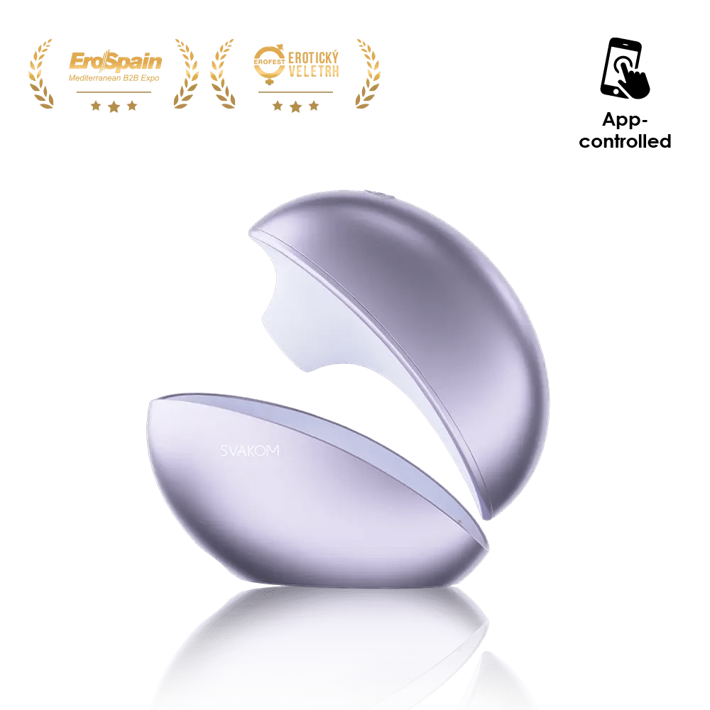 SVAKOM Pulse Galaxie — award-winning air-pulse stimulator with warming tip and starlight projector